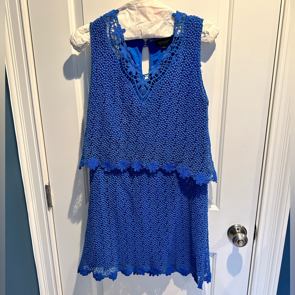 Topshop Crochet Dress